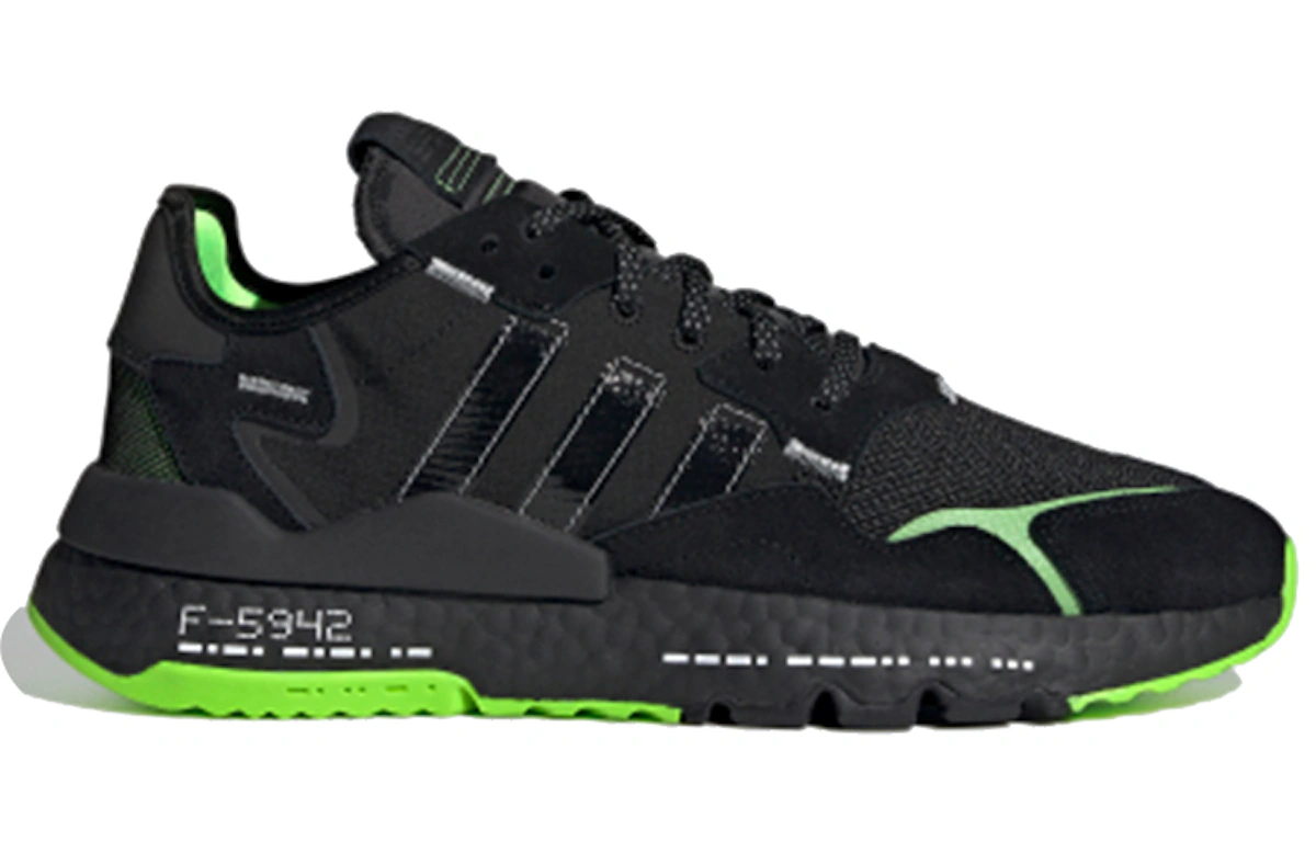 adidas originals Nite Jogger 'Black Green' H03249