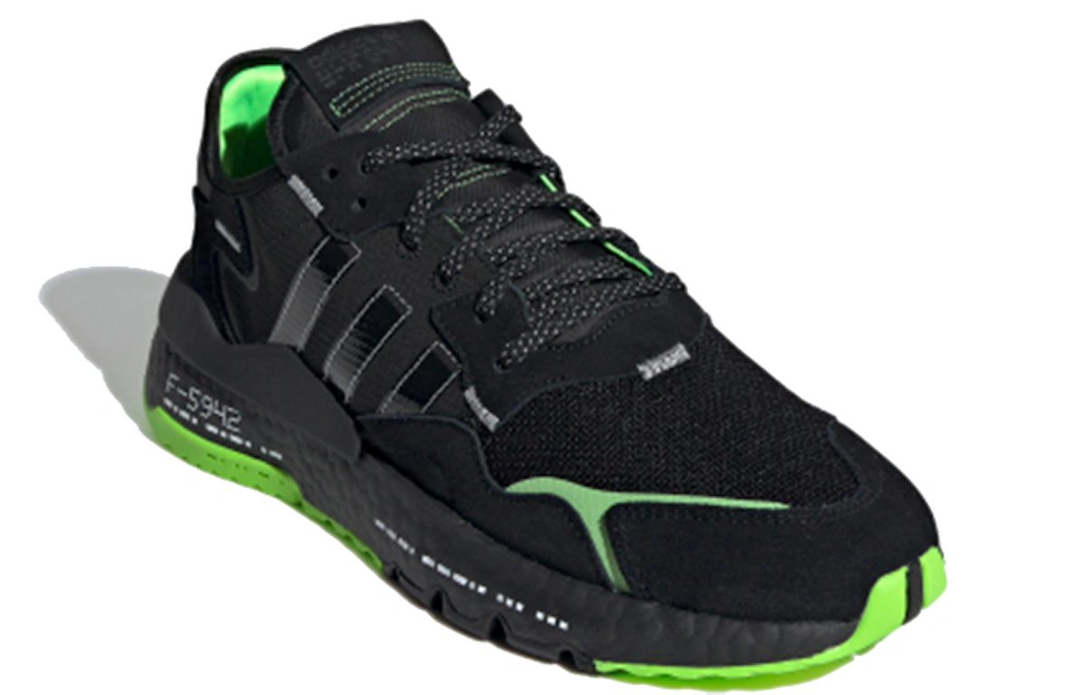 adidas originals Nite Jogger 'Black Green' H03249