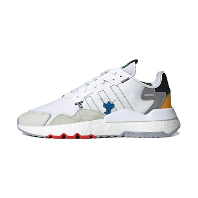 adidas Originals Nite Jogger 'White Beige Grey Yellow'