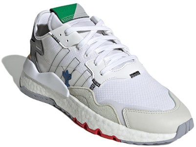 adidas originals Nite Jogger 舒適 防滑耐磨 低筒 運動休閒鞋 男女同款 白 Lookbook adidas originals Nite Jogger 舒適 防滑耐磨 低筒 運動休閒鞋 男女同款 白