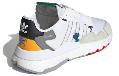adidas Originals Nite Jogger 'White Beige Grey Yellow' HP9113