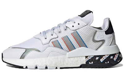 adidas originals Nite Jogger 'White Black Silver' H01719