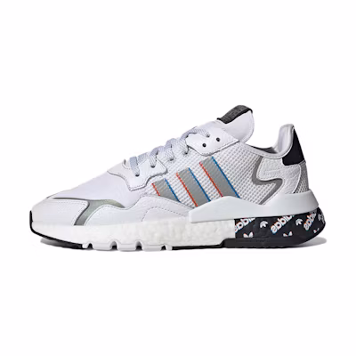 adidas originals Nite Jogger 'White Black Silver'