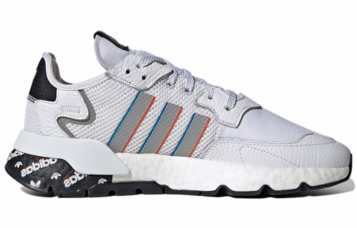 adidas originals Nite Jogger 'White Black Silver' H01719