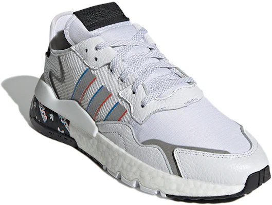 阿迪达斯三叶草 Nite Jogger '白黑银' H01719 Lookbook 阿迪达斯三叶草 Nite Jogger '白黑银' H01719