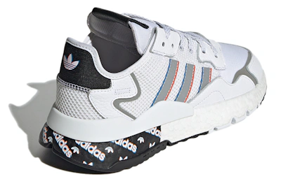 adidas originals Nite Jogger 'White Black Silver' H01719