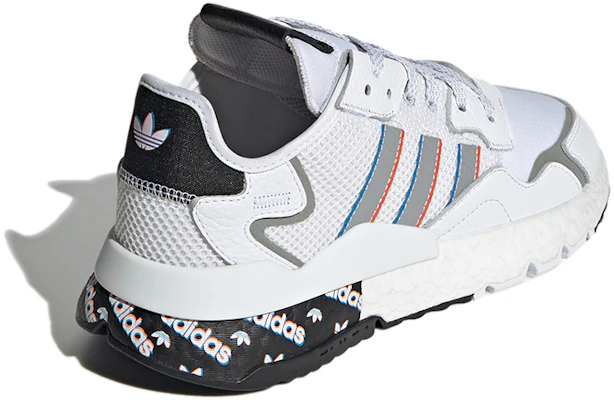 阿迪达斯三叶草 Nite Jogger '白黑银' H01719 Shop 阿迪达斯三叶草 Nite Jogger '白黑银' H01719