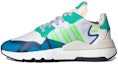 Buy adidas originals Nite Jogger 防滑低筒運動休閒鞋 男女款 白綠藍