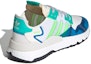 Shop adidas originals Nite Jogger 防滑低筒運動休閒鞋 男女款 白綠藍