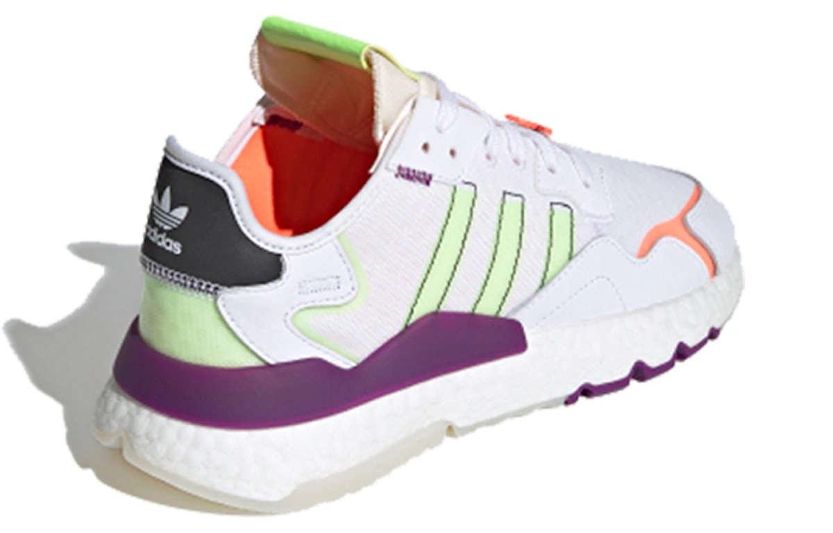 adidas originals Nite Jogger 'White Green Purple' FX3813