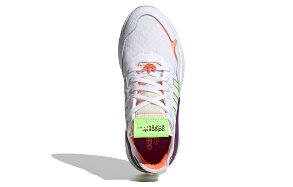 adidas originals Nite Jogger 'White Green Purple' FX3813