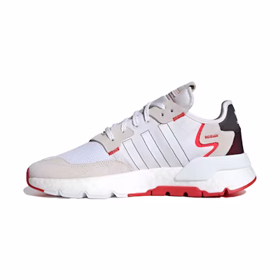 adidas originals Nite Jogger 'White Black Grey Red'