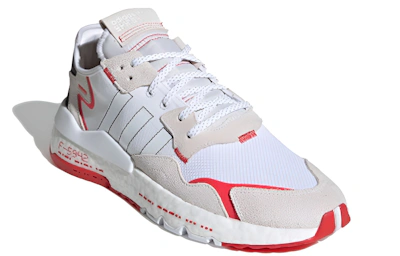 adidas originals Nite Jogger 'White Black Grey Red' H03248