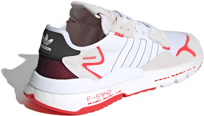 adidas Originals Nite Jogger 'Blanco Negro Gris Rojo' H03248 Shop adidas Originals Nite Jogger 'Blanco Negro Gris Rojo' H03248