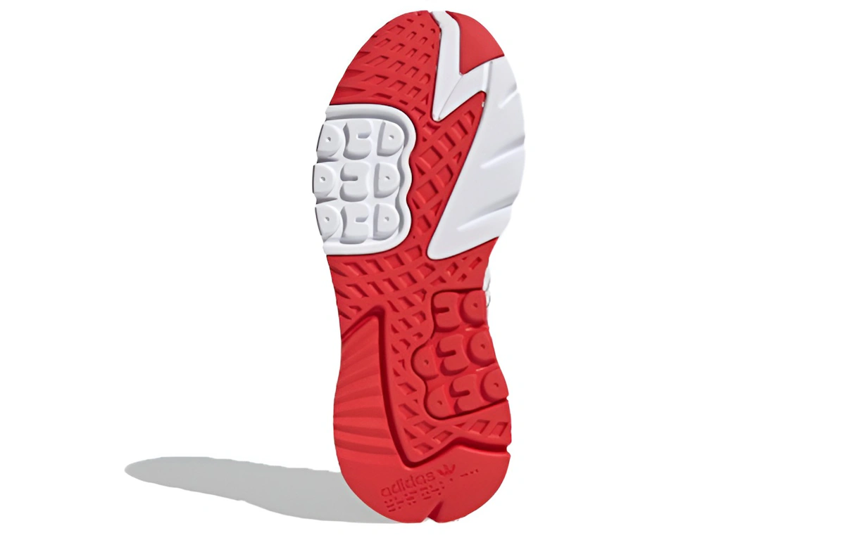 adidas originals Nite Jogger 'White Black Grey Red' H03248