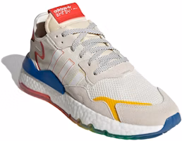 阿迪达斯经典Nite Jogger白色款 FY3235 Lookbook 阿迪达斯经典Nite Jogger白色款 FY3235