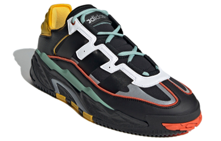 Lookbook adidas Originals Niteball 'Negro Blanco Amarillo' GZ2800