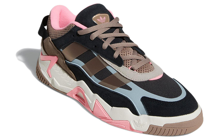 Lookbook 아디다스 오리지널스 나이트볼 2.0 '블랙 브라운 핑크' GX7090