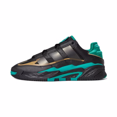 adidas originals Niteball 'Black Green'