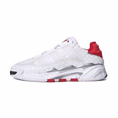 adidas originals Niteball 'White Red'