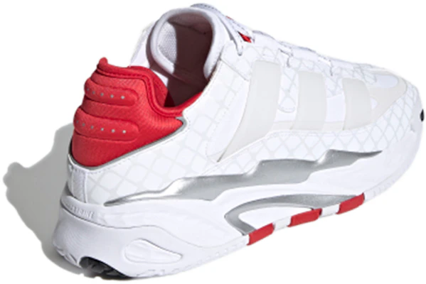 아디다스 오리지널스 나이트볼 '화이트 레드' ️ H67539 Shop 아디다스 오리지널스 나이트볼 '화이트 레드' ️ H67539