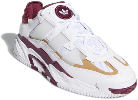 阿迪达斯三叶草Niteball耐磨复古篮球鞋白红款男女同款 '白红' S24141 Lookbook 阿迪达斯三叶草Niteball耐磨复古篮球鞋白红款男女同款 '白红' S24141