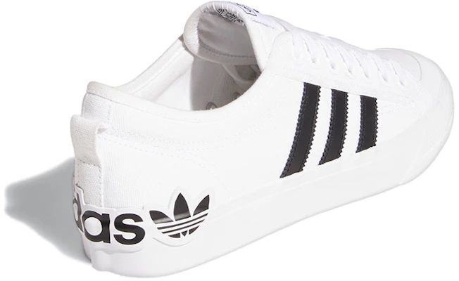 adidas Originals Nizza 'Blanco Negro' FY7107 Shop adidas Originals Nizza 'Blanco Negro' FY7107