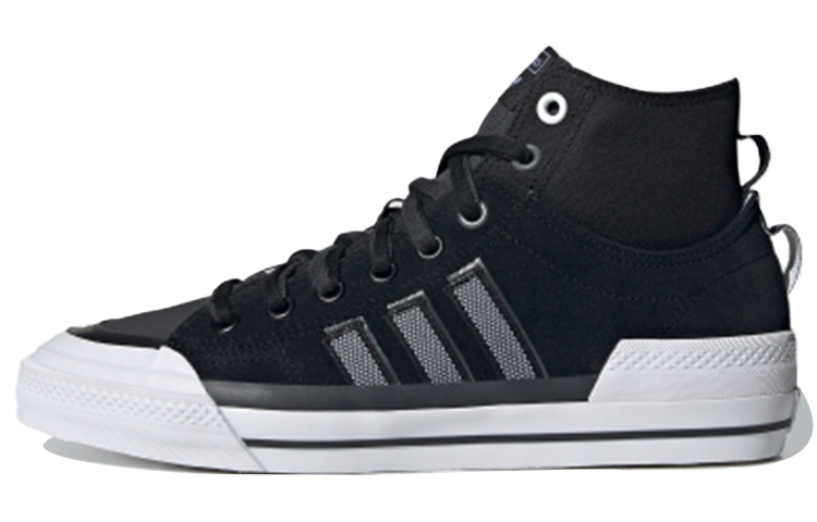 Buy adidas originals Nizza Hi DL 'Black White Silver' GZ2657
