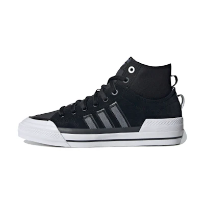 adidas originals Nizza Hi DL 'Black White Silver'