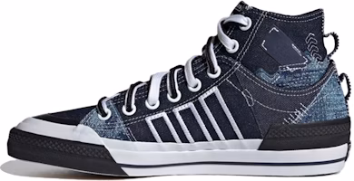adidas originals Nizza Hi Dl 'Blue White' GV9917 adidas originals Nizza Hi Dl 'Blue White' GV9917