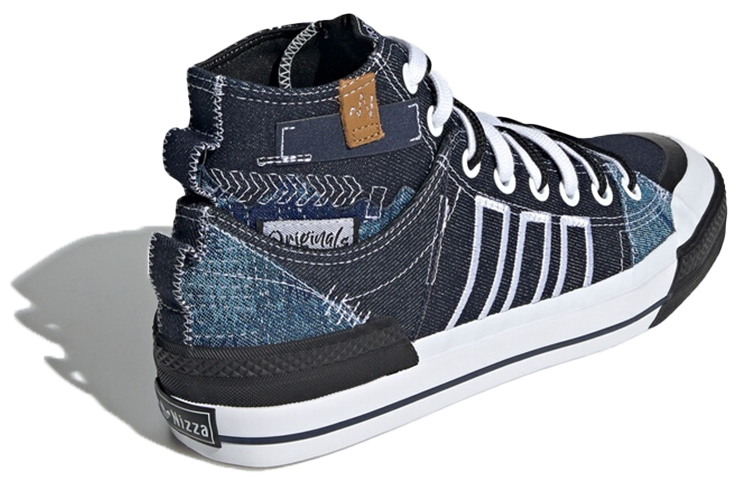 Shop 阿迪达斯三叶草 Nizza Hi DL 蓝白款 GV9917