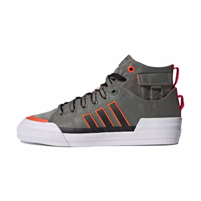 adidas originals Nizza Hi Dl 'Green White Orange'