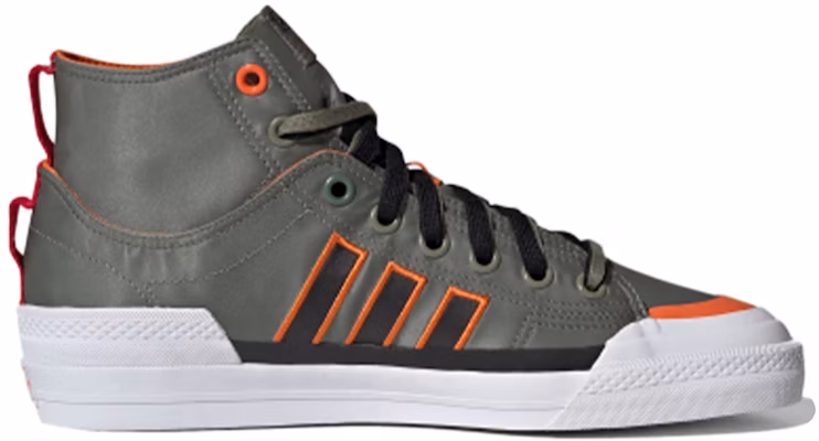 아디다스 오리지널 니짜 하이 DL '그린 화이트 오렌지' GZ2655 Order 아디다스 오리지널 니짜 하이 DL '그린 화이트 오렌지' GZ2655