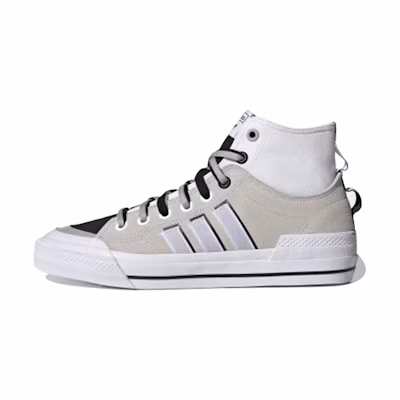adidas originals Nizza Hi DL 'Grey White Black'
