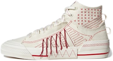adidas originals Nizza Hi Dl 'Cream Red' GX8534 adidas originals Nizza Hi Dl 'Cream Red' GX8534