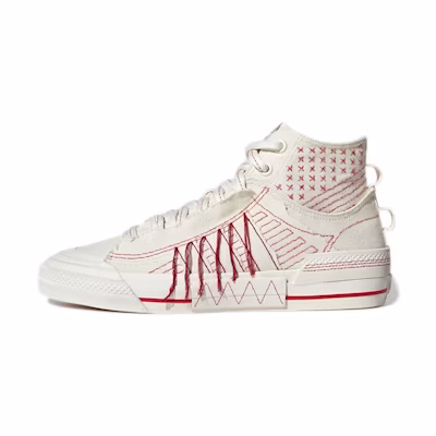 adidas originals Nizza Hi Dl 'Cream Red'
