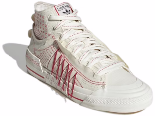 adidas Originals Nizza Hi DL 'Krim Merah' GX8534 Lookbook adidas Originals Nizza Hi DL 'Krim Merah' GX8534