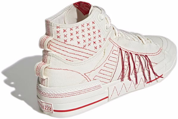 adidas Originals Nizza Hi DL 'Krim Merah' GX8534 Shop adidas Originals Nizza Hi DL 'Krim Merah' GX8534