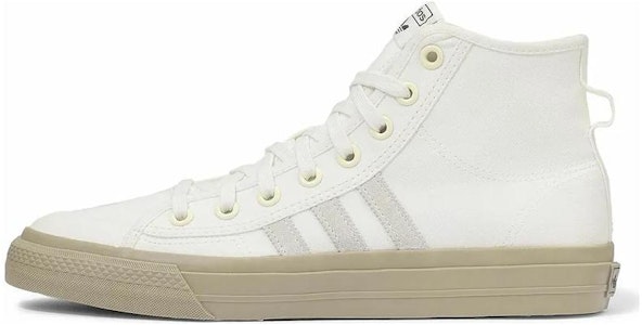 adidas Originals NIZZA HI 輕便耐磨 高幫 板鞋 男女同款 白色 Buy adidas Originals NIZZA HI 輕便耐磨 高幫 板鞋 男女同款 白色