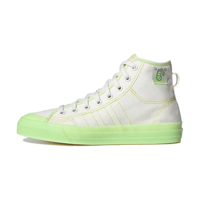 adidas originals Nizza Hi Rf 'Cream Yellowgreen'