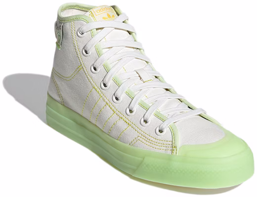 adidas Originals Nizza Hi RF 'Kuning Hijau Krim' GX2706 Lookbook adidas Originals Nizza Hi RF 'Kuning Hijau Krim' GX2706