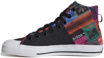 adidas originals Nizza Hi Rf 'Black Orange' GX2713 adidas originals Nizza Hi Rf 'Black Orange' GX2713
