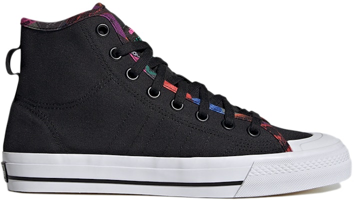 adidas originals Nizza Hi Rf 'Black Orange' GX2713 Order adidas originals Nizza Hi Rf 'Black Orange' GX2713