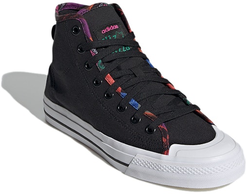 adidas originals Nizza Hi Rf 'Black Orange' GX2713 Lookbook adidas originals Nizza Hi Rf 'Black Orange' GX2713
