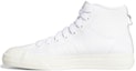 Buy adidas originals NIZZA Hi Rf 高幫 板鞋 男女同款 純白色