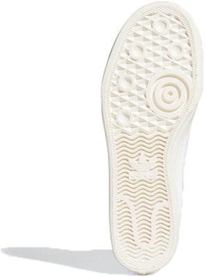 adidas originals NIZZA Hi Rf 高幫 板鞋 男女同款 純白色 Details for adidas originals NIZZA Hi Rf 高幫 板鞋 男女同款 純白色