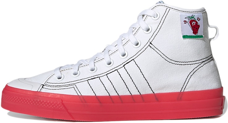 アディダス オリジナルス ニッツァ ハイ RF 白×赤 GX2708 Buy アディダス オリジナルス ニッツァ ハイ RF 白×赤 GX2708