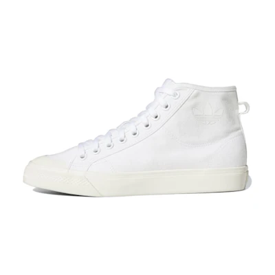 adidas Originals Nizza High Top Shoes 'White'