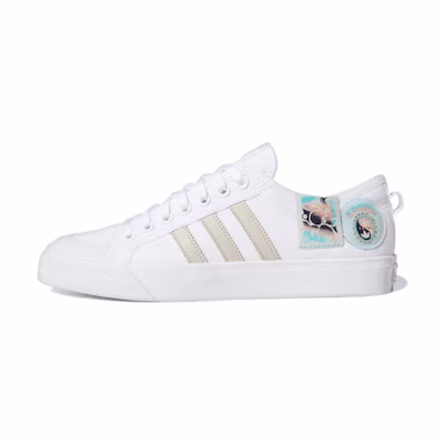 adidas originals Nizza Lightweight Cozy Skate Shoes cloud white Unisex