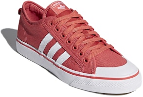 adidas originals NIZZA 防滑輕便 低筒 板鞋 男款 珊瑚粉 Lookbook adidas originals NIZZA 防滑輕便 低筒 板鞋 男款 珊瑚粉